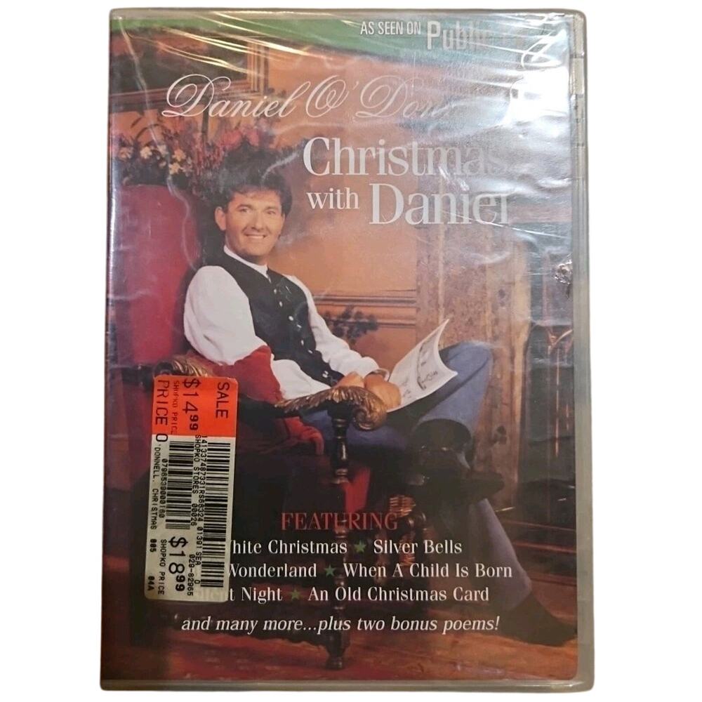 Daniel O’Donnell: Christmas with Daniel (DVD) NEW